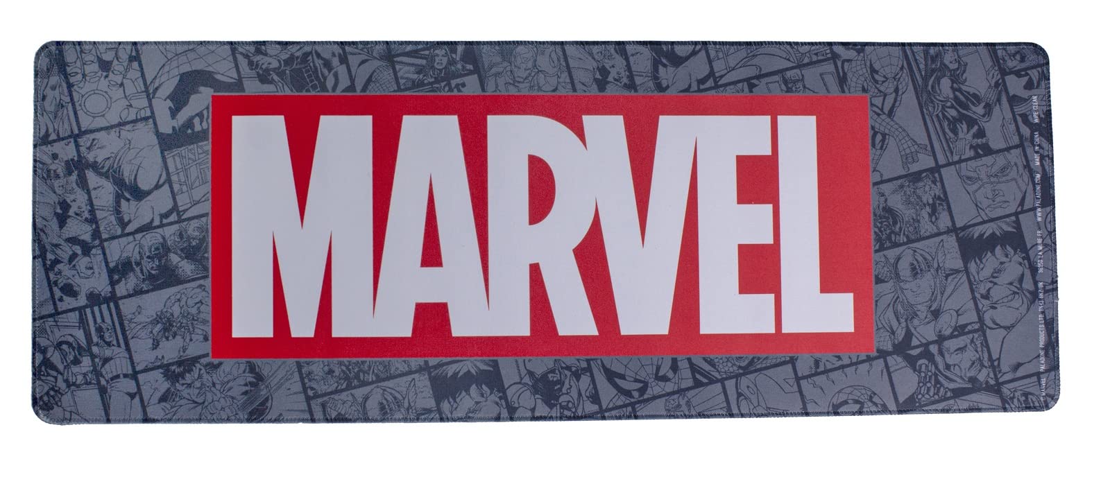 Photo 1 of XXL Mouse Mat & Keyboard for Comics Fan - Marvel Logo - Official Licensed - Increase Your Comfort on Your Computer - 79 cm x 30 cm