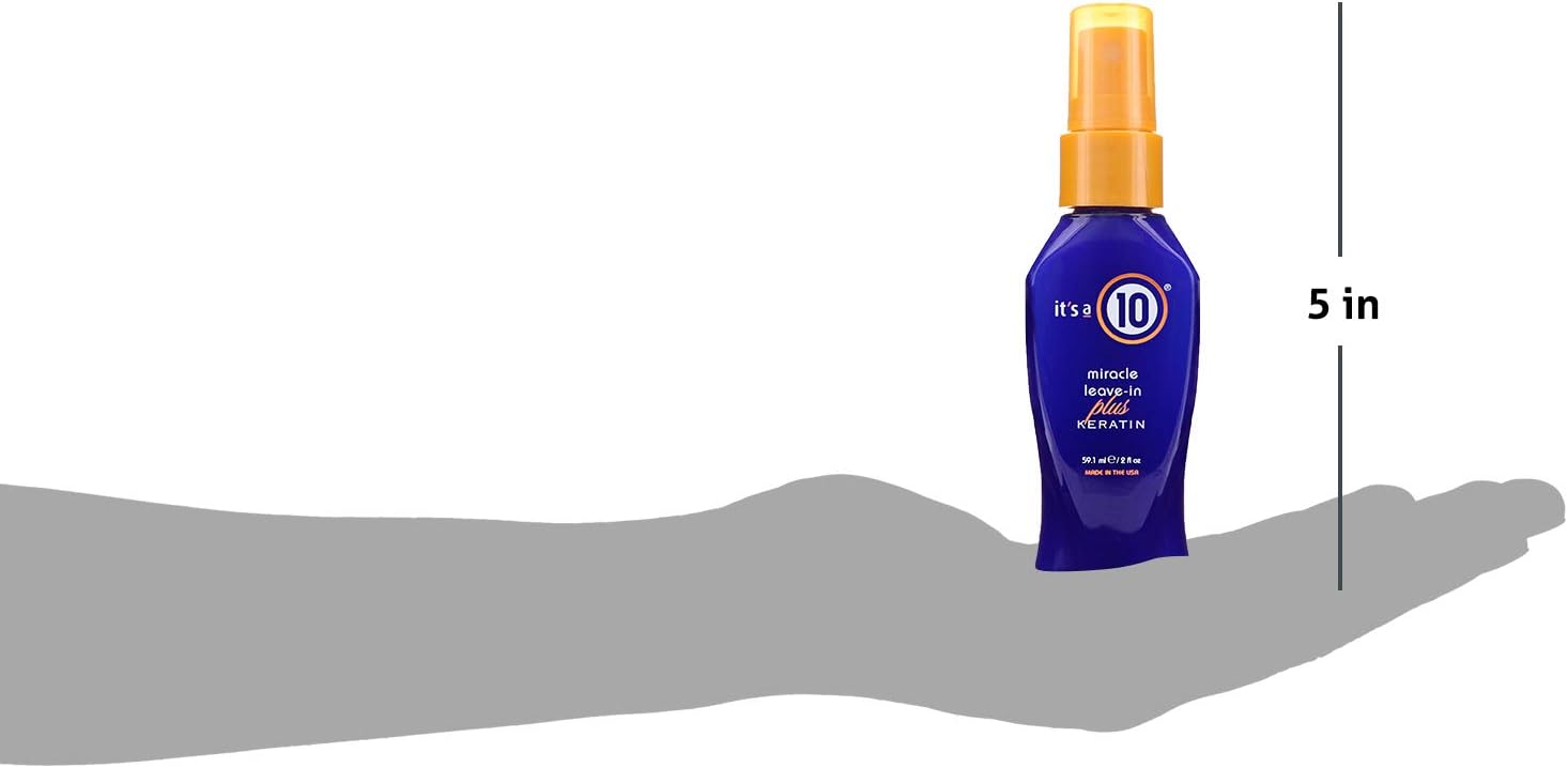 It's a 10 Haircare Miracle Leave-In Plus Keratin, 2 Fl. oz. : Hair Sprays : Health & Personal Care