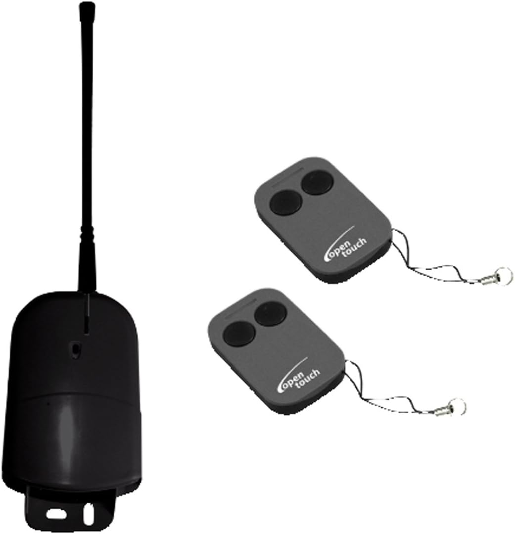 Central Outdoor IP 55 with 2 Radiocomandi 433 MHz Receiver Kit – Motorized for Opening Gates and Bar