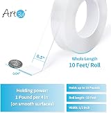 Art3d Double Sided Adhesive Tape 3m x 1.3cm x 1mm Gel-Acrylic for Wall Mounting view 2