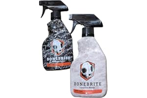 Velvet Antler Technologies Bone Whitening + Bone Degreaser Kit for Skull Whitening European Mount - Taxidermy Supplies