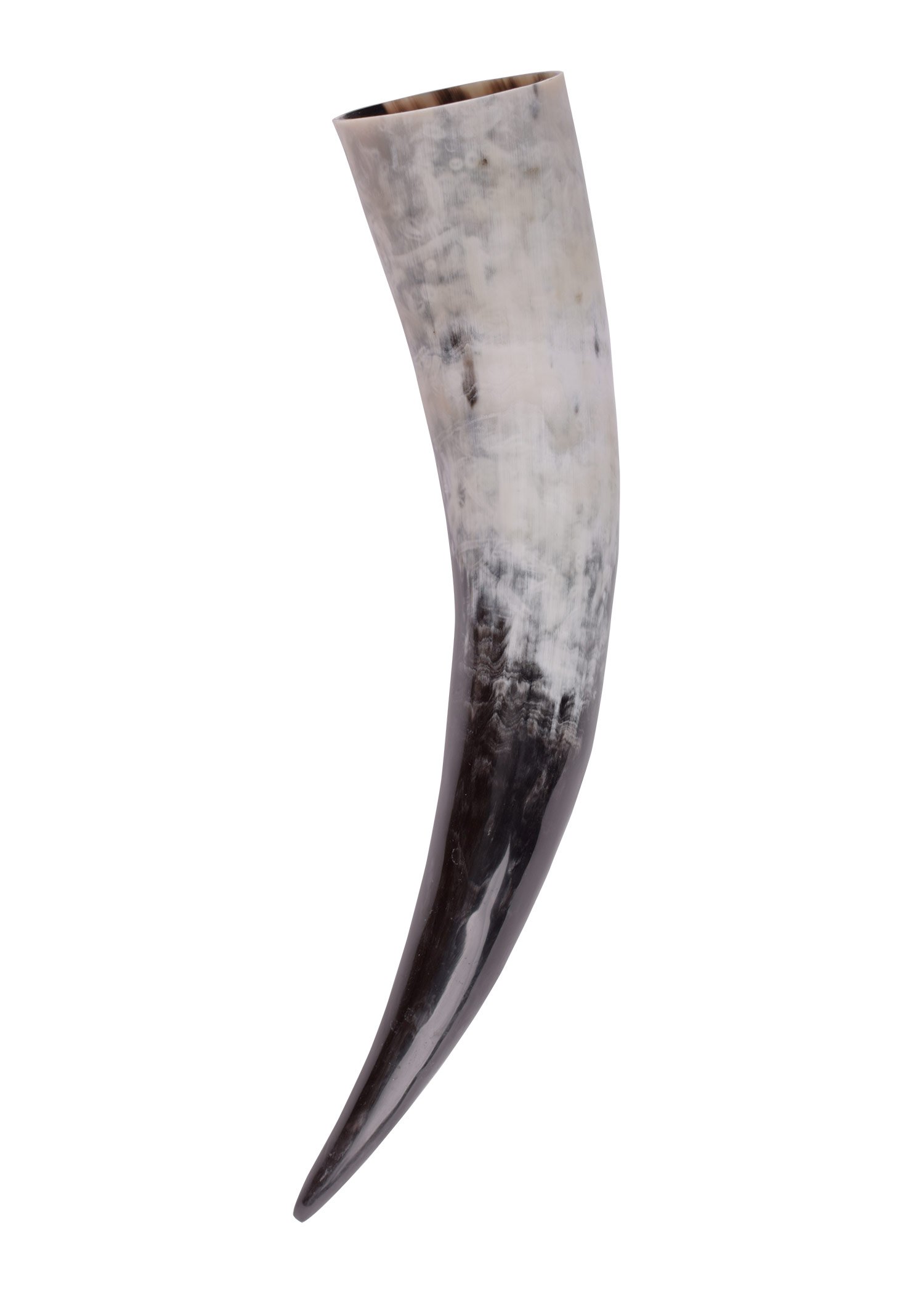 Drinking horn Genuine horn approximately 0.9 litres / Mead horn Drinking / Mead horn for LARP Medieval Costume Viking and