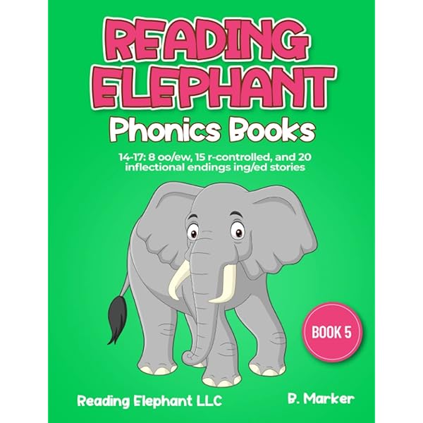 Reading Elephant Phonics Books 1-5: short vowel stories (Reading