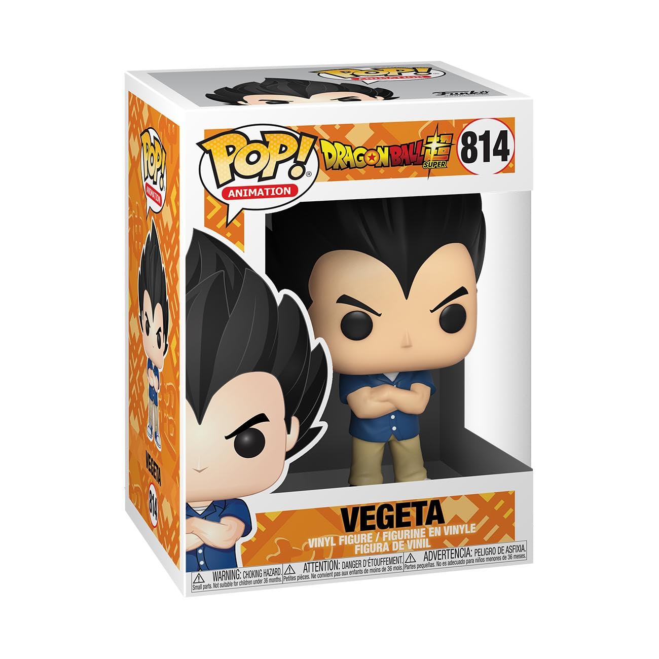 Funko POP! Animation: Dragon Ball Super - Vegeta - Collectable Vinyl Figure - Gift Idea - Official Merchandise - Toys for Kids & Adults - Anime Fans - Model Figure for Collectors and Display