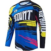 Coconut Ropamo CR Men's Mountain Bike Jersey Shirt Long Sleeve MTB Cycling Jersey BMX Downhill Motocross Cyclocross T-Shirt