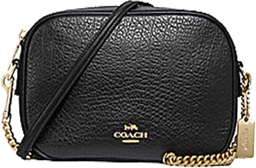 COACH ISLA CHAIN CROSSBODY BLACK: Handbags: Amazon.com