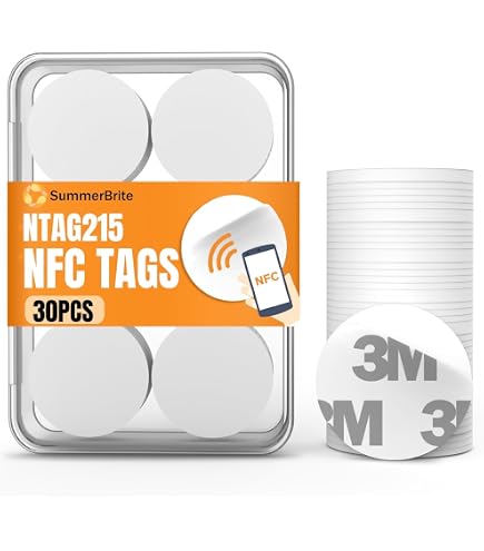 Lot De 50 Cartes NFC NTAG215 Vierges Et Programmables - Format Carte De Crédit, Compatibles Smartphones, Pour Partage Infos, Amiibo - 6