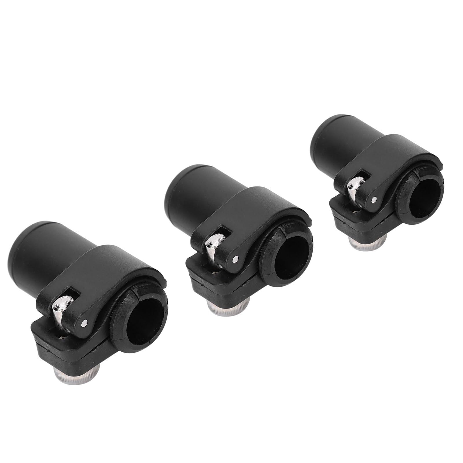 Miokycl Hiking Pole Replacement Parts - 18/16/14mm Flip Lock Walking Poles - Black - 61g
