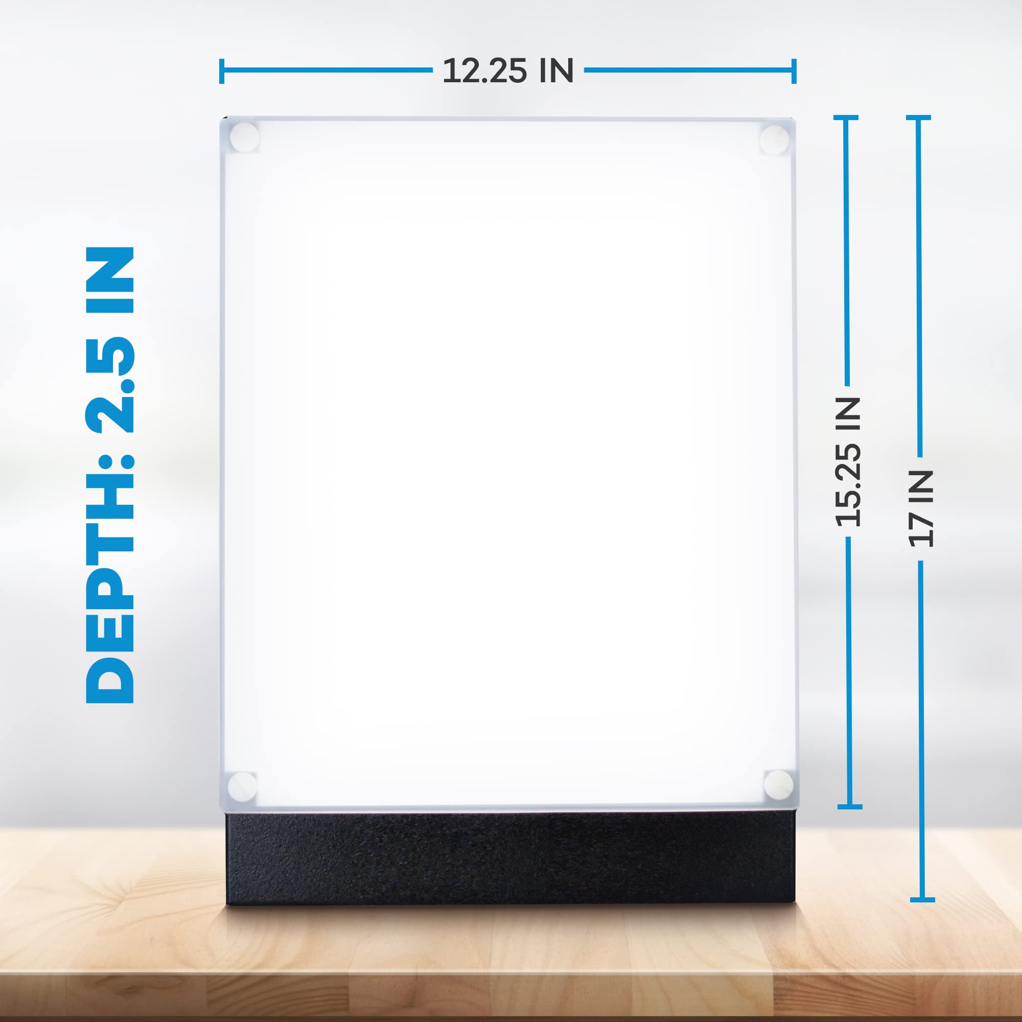 BOXelite Light Therapy Lamp 10,000 Lux Bright Light by Northern Light