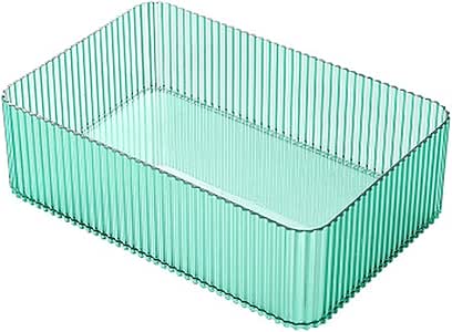 Organizador de Maquillaje de Tres Colores sólidos para Escritorio