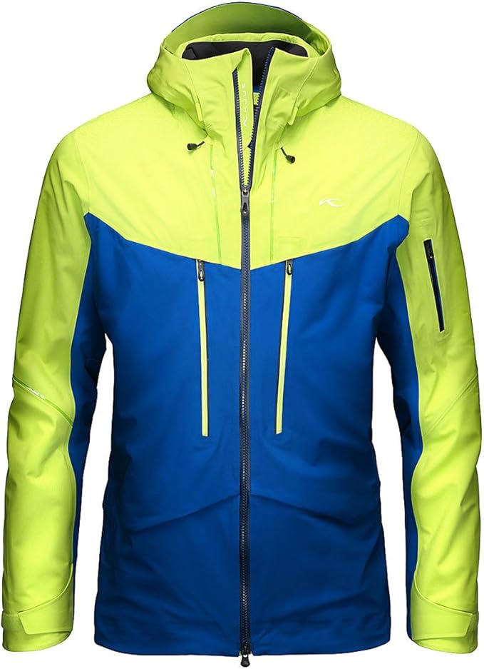 Kjus Men's FRX Pro Jacket, 52/L, WASABI/ALASKA Clothing