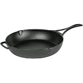 Lodge Blacklock 10.25 Inch Lightweight Cast Iron Skillet | Lightweight Design, Easy to Maneuver, Triple-Seasoned &amp; Easy-Release Surface, Cast in the USA