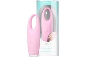 FOREO IRIS 2 Lymphatic Drainage Eye Massager | Dark Eye Circle Remover & Eye Bags Remover | Enhanced Under Eye Cream Absorption | Anti Wrinkle Eye Puffiness Reducer | 2-year Warranty
