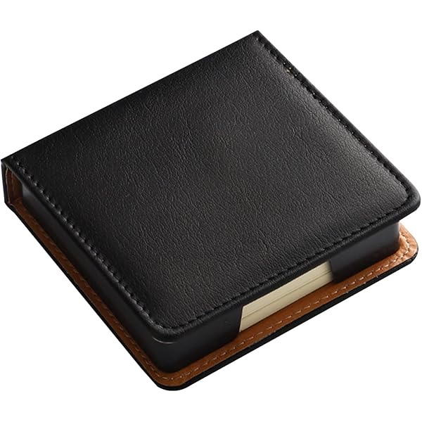 Gray Sticky Note Holder, Wood Post It Note Dispenser For Office