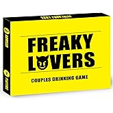 Trikendou Couple Drinking Game for Date Night to Test Your Freak, Fun Couple Game for Romantic Anniversary & Valentines Birthdays Gift (Freaky Lovers)