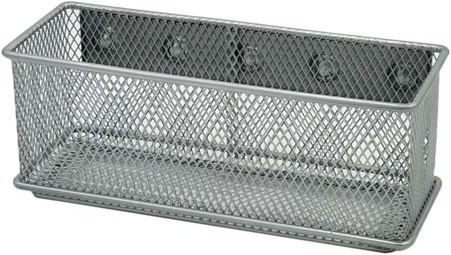 Dytiying Pencil Holder, Magnetic Metal Mesh Pen and Pencil Holder Storage Organiser to Hold Pens, Pencils, Markers for Whiteboard or Refrigerator
