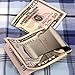 silver double-sided money clip gift ideas for men stainless streel Money Clip By Y&G MC1036 Silver