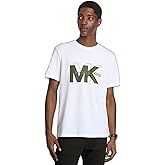 Michael Kors Mens Mixed Logo Graphic T-Shirt