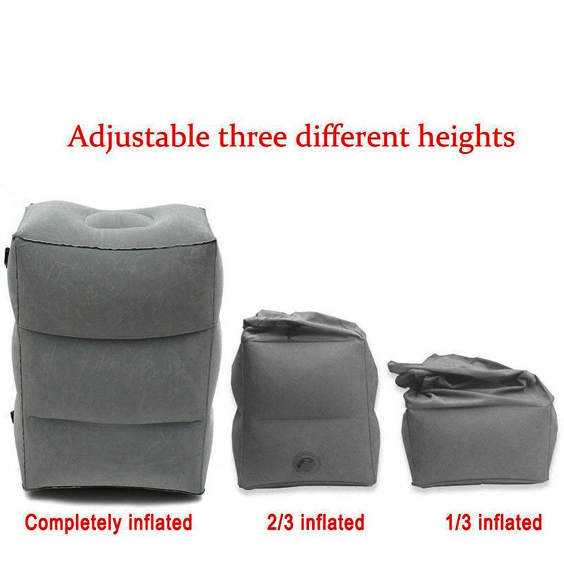 FancyswES8eety Colchoneta Hinchable de Tres Capas Reposapiés Reposapiés  Inflable de Viaje Almohada Aviones Reposo Durmiendo Estera de pie de  Flocado Acampada y senderismo Dormir de acampada cannes-real-estate.com