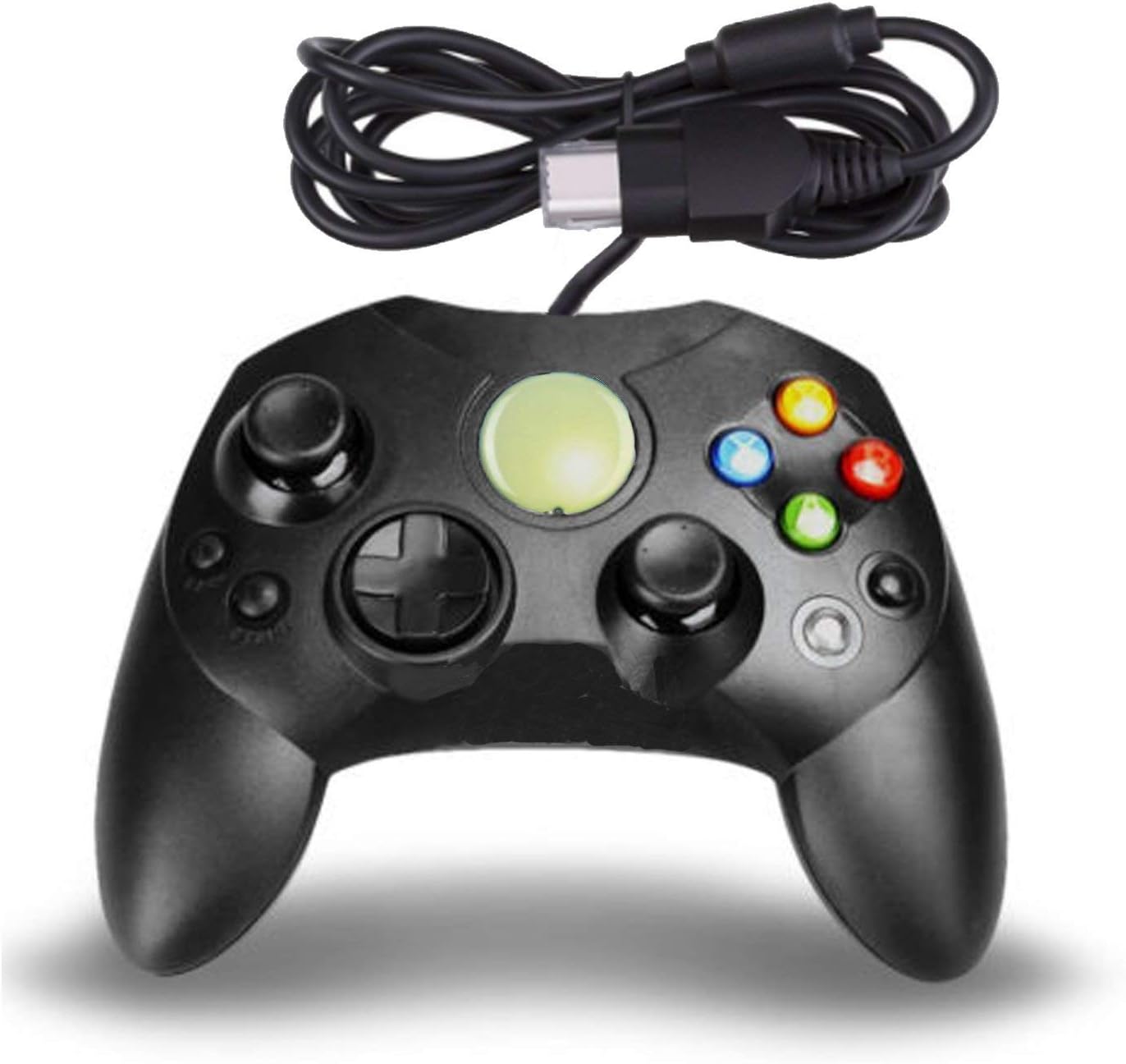 Mekela Classic wired Controller Gamepad for Xbox S-Type (Black4)