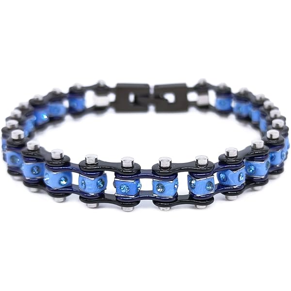 アクセサリー AMBUSH Bike Chain Bracelet Amazon.com: Retro Real 925 Sterling Silver Motorcycle Chain