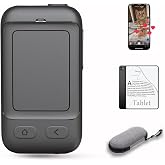 Phone Remote with Touchpad for TikTok, Bluetooth Page Turner for Kindle App, Mini Mouse for iPhone, iPad, Android Devices. Cellphone Camera Photo/Video Remote Control, Carrying Case Included
