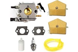 ANTO 503281504 Carburetor for Husqvarna 50 55 51 Chainsaw WT-170-1 WT-170 503283105 Carb with Air Filter