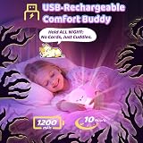 One Fire Night Light Cat Kids 16 Colors Dimmable Remote 1200mAh USB view 6
