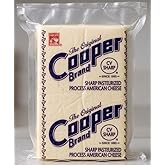 Cooper Sharp American White Cheese. 2 lb Deli Cut