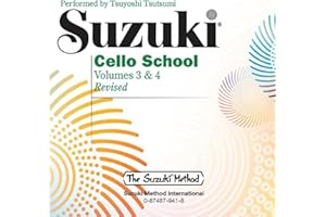 Suzuki Cello School, Volumes 3&4: Performed by Tsutsumi & Leonard