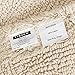 Pinzon Luxury Reversible Cotton Bath Mat - 21 x 34 inch, Ivory
