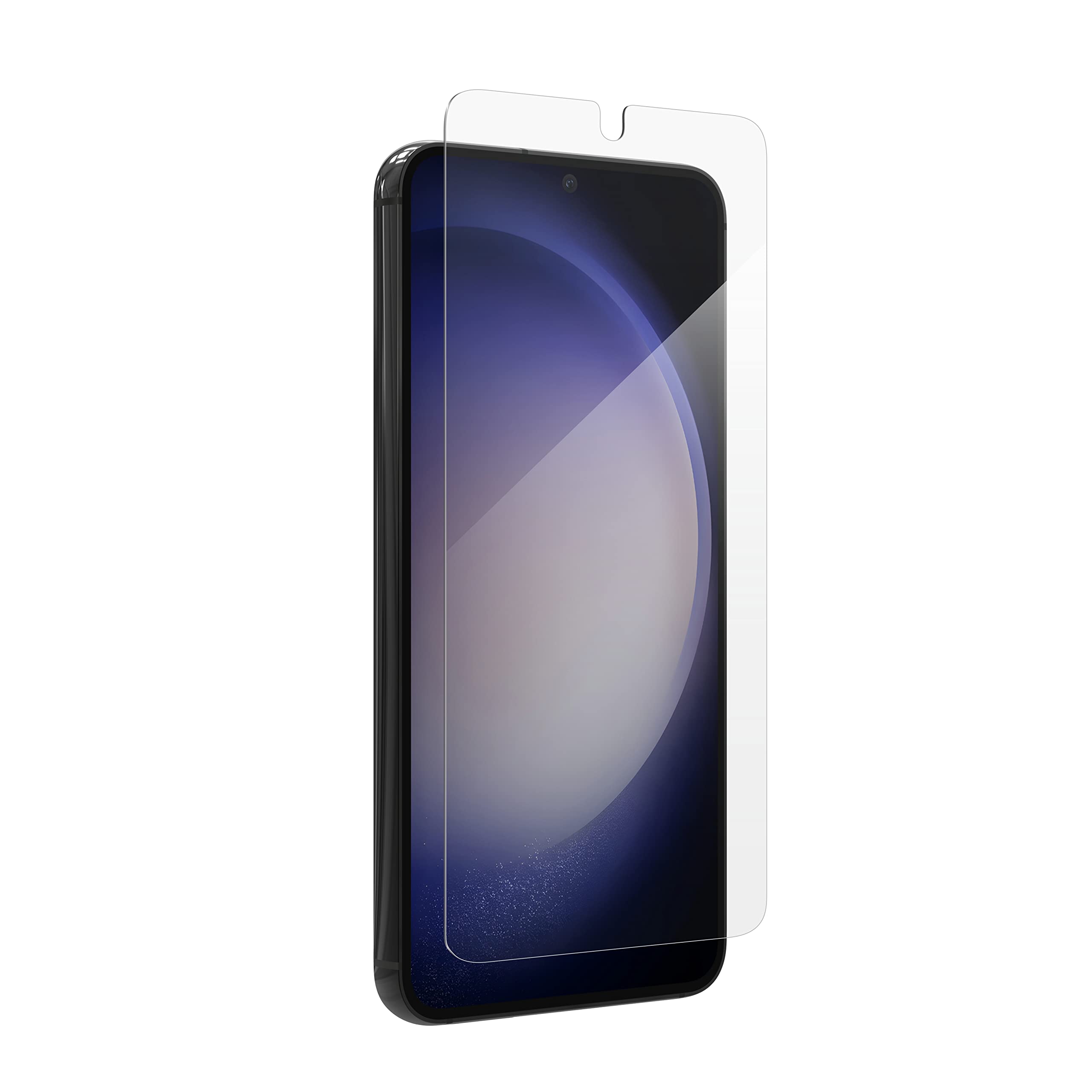 Photo 1 of ZAGG InvisibleShield Fusion Screen Protector for Samsung Galaxy S23, Made with Hybrid Polymer, Smooth Finish & HD Clarity, Compatible with Biometric Fingerprint Scanner, Easy to Install