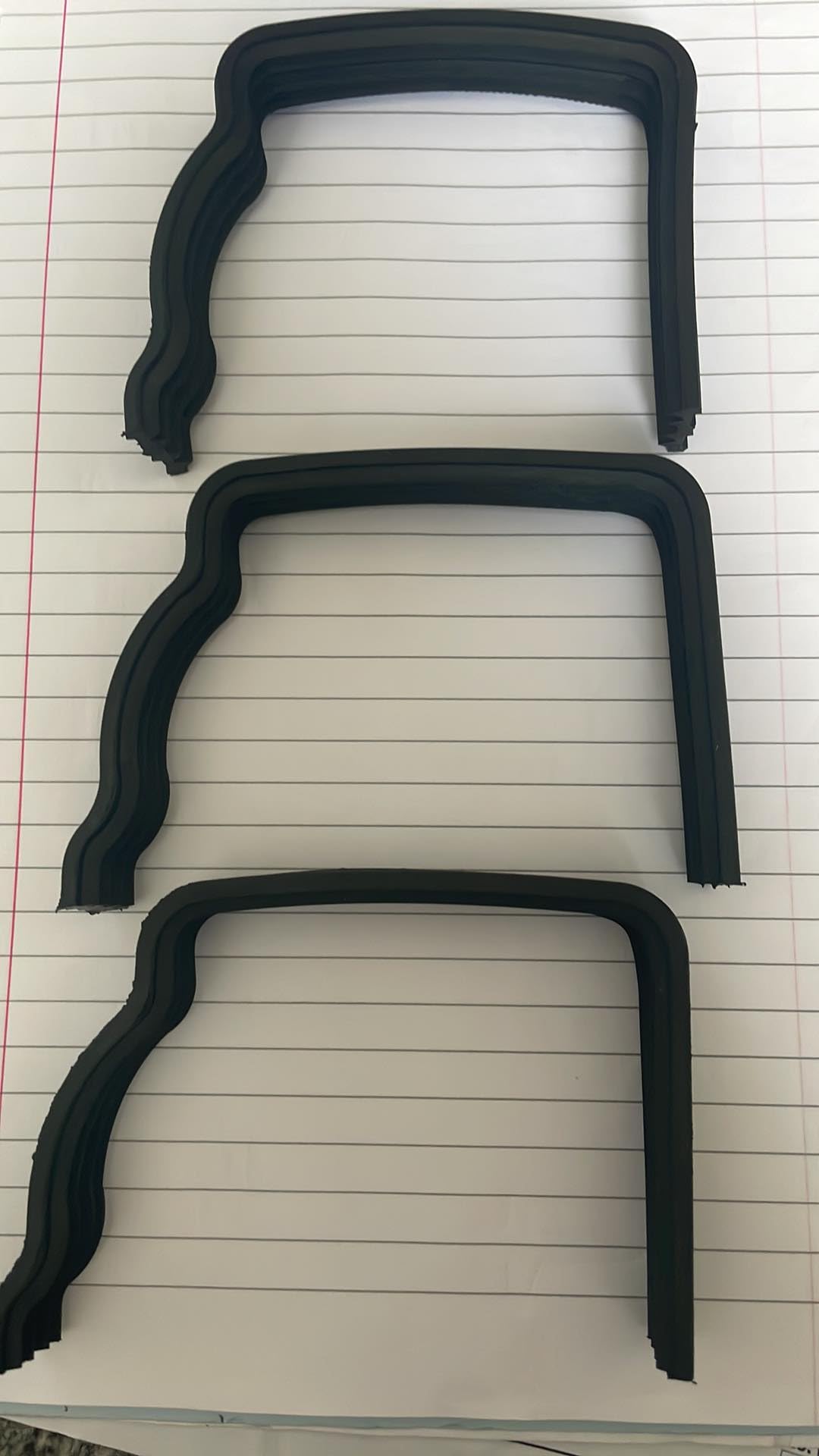 Pack of 3 x Polypipe PRD139 Sovereign Replacement Seal for 117x75 High Capacity Ogee System