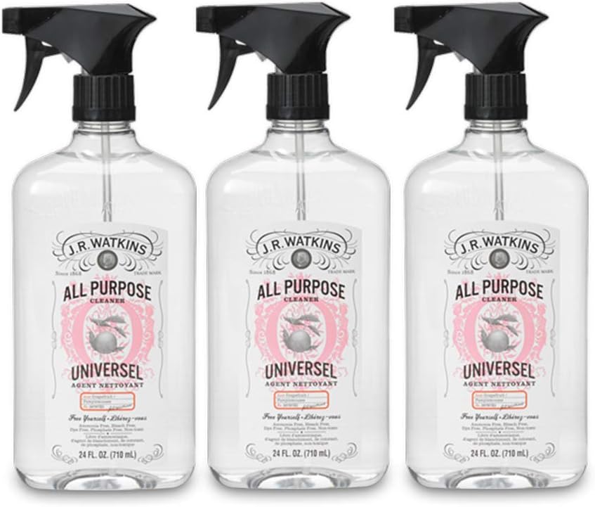 J.R. Watkins All Purpose Cleaner, 24 fl oz, Grapefruit (3 pack
