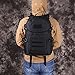 HUKOER 35L/45L Military Tactical Backpack -Tactical Assault Molle Rucksacks Waterproof Expandable Hunting Backpack Outdoor Daypack for Hiking Camping Trekking Hunting Bag (Black-35L)