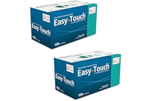 NOVOFINE 32G TIP [2 BOXES] EASY TOUCH® 32G TIP x 6 MM (1/4") DISPOSABLE PEN NEEDLES (100 COUNT X 2 BOXES) *COMPARE TO B-D® NANO & NOVOFINE® AND SAVE!!*