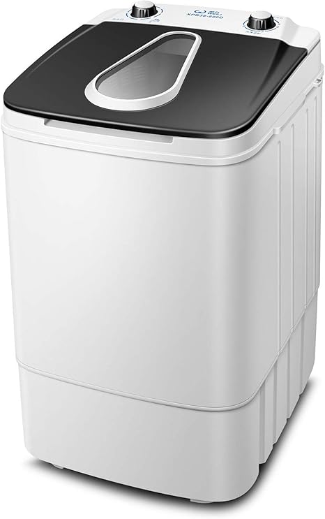 Amazon Co Jp 大容量 大型家電 ミニポータブルミニ洗濯機 子供服乾燥機 乾燥機 寮 家庭用 小さな母親と赤ちゃんの脱水洗濯機 色 Black ホーム キッチン
