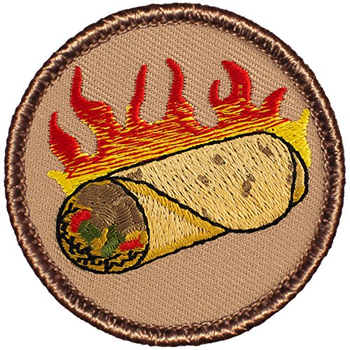 Flaming Burrito Patrol Patch - 2