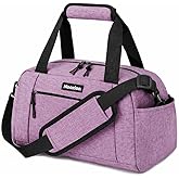 Noozion 14 inch Small Gym Bag for Women & Men, Lightweight Carry On Mini Duffle Bag with Multiple Pockets, Sports Bag for Travel and Workout.