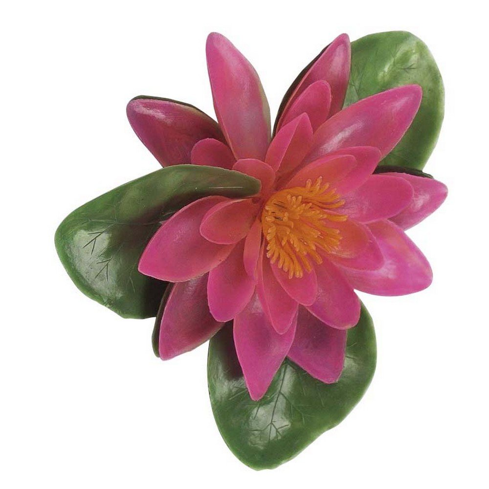 Verdemax 8912 20 x 14 cm Floating Water Lily - Pink