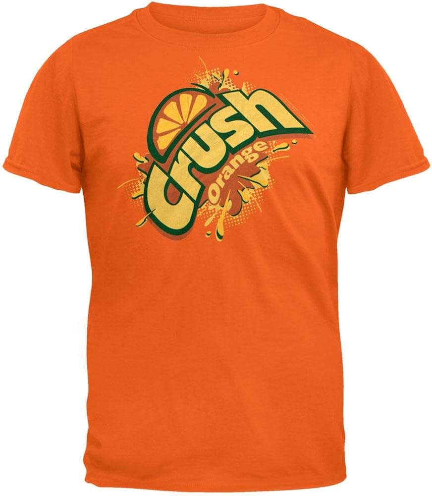 Crush Orange Logo Soft TShirt Clothing