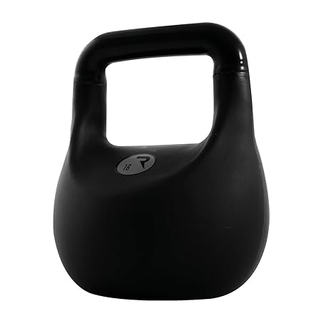 REAXING Reax Fluikettle 16 kg, Fluiweights, Soft Shock Kettlebell für Funktionelles Training, schwarz, 1 Stück