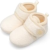 FEETCITY Baby Booties Girls Boys Infant Slippers First Walkers Shoes Warm Socks Newborn Crib Shoes