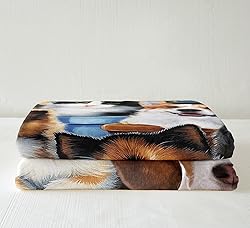 Cat Blanket for Boys Girls Kids Kawaii Throw