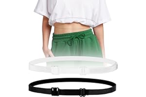 Crop Tuck Bands, Crop Adjustable Band Shirt Band Elastic Sweater Waist Cropping Top Band Tucking Belt for Women Cloth