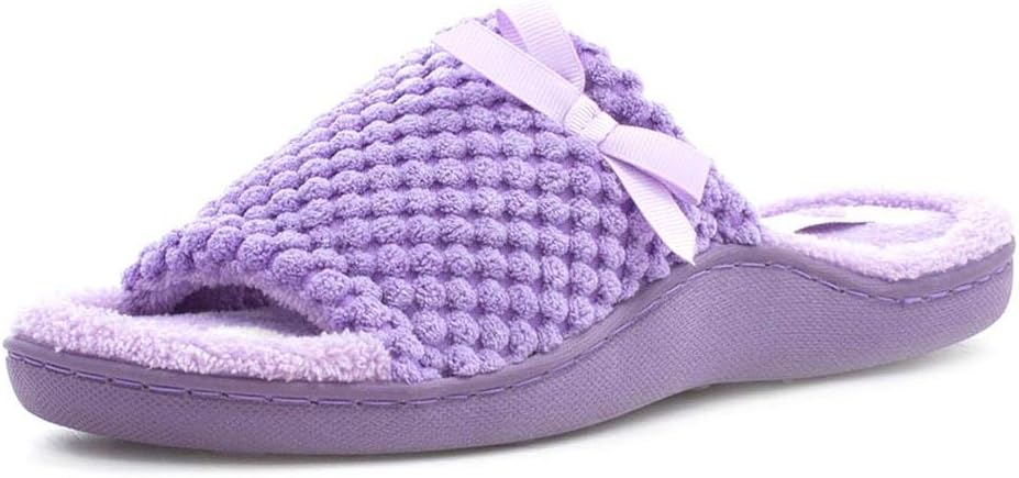 The Slipper Company Womens Lilac Mule Slipper