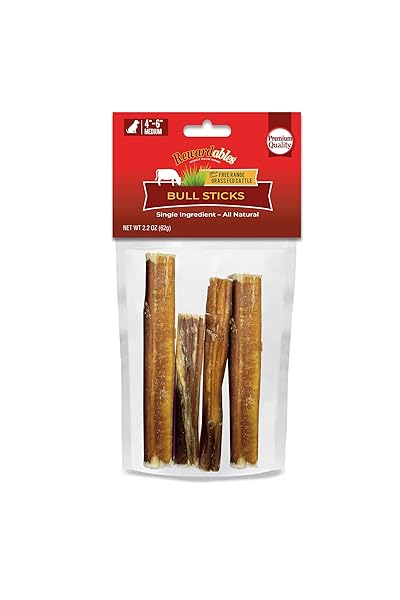 REWARDABLES BULLY STICK,SMALL, SINGLE-INGREDIENT, PREMIUM, ALL-NATURAL GRASS-FED BULL STICK, LONG LASTING DOG CHEW FOR AGGRESSIVE CHEWERS – 2.2 OZ | FOR SMALL DOGS