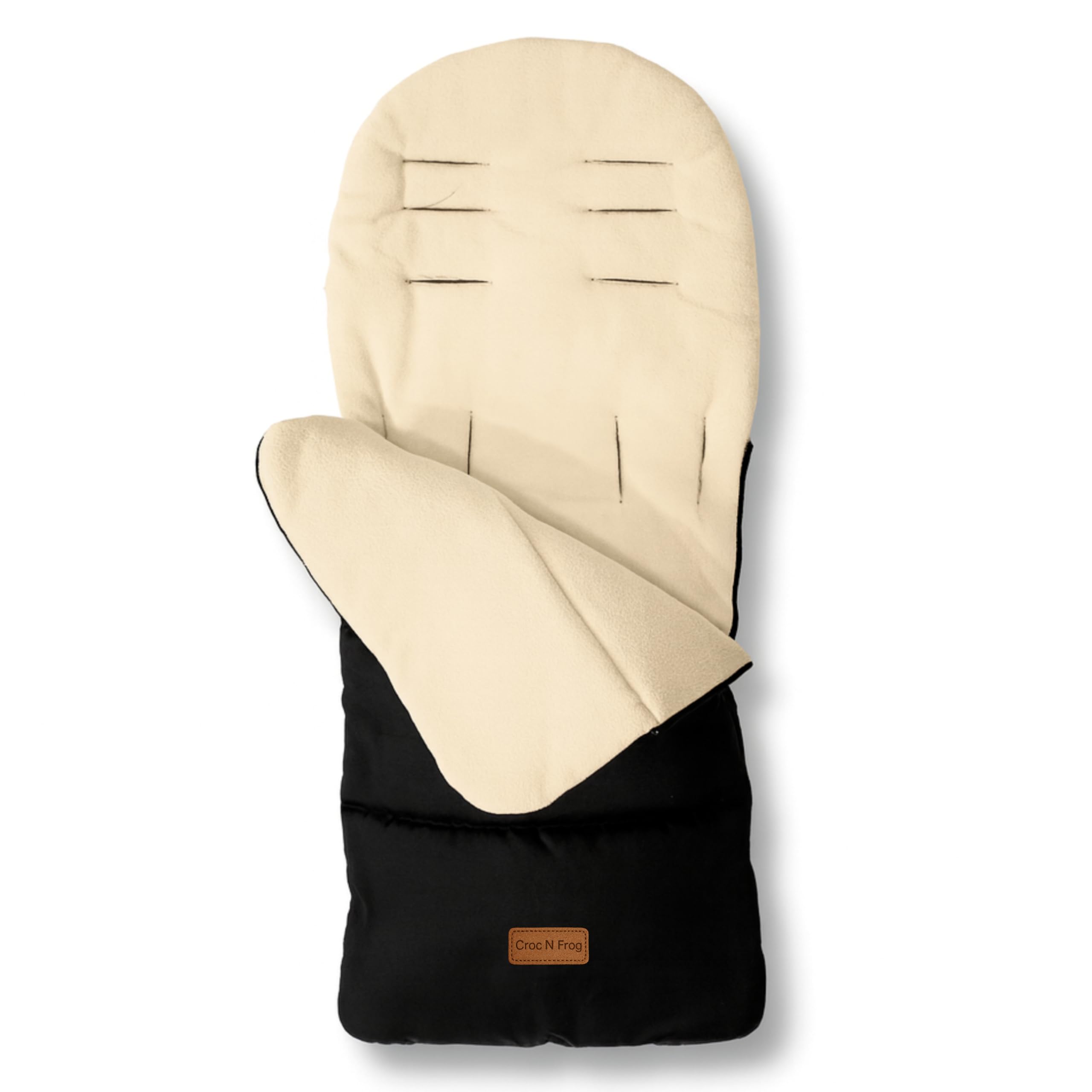 CrocnFrog Universal baby Bunting Footmuff - Cosy Toes Fit Toddler Foot Muff for stroller,Buggy,Pushchair & Pram Footmuffs comes with Warm and soft polar fleece Water & Wind Proof to protect infant