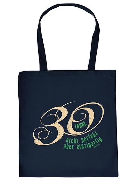 Stofftasche 30 Jahre Nicht Perfekt Aber Einzigartig