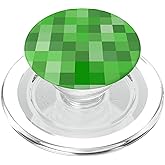 Green Pixel PopSockets PopGrip for MagSafe